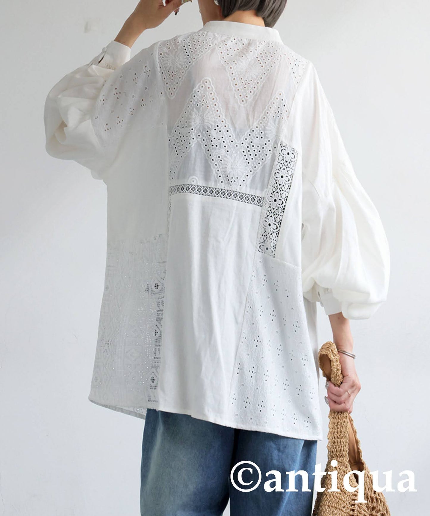 Ladies Lace Docking Shirt