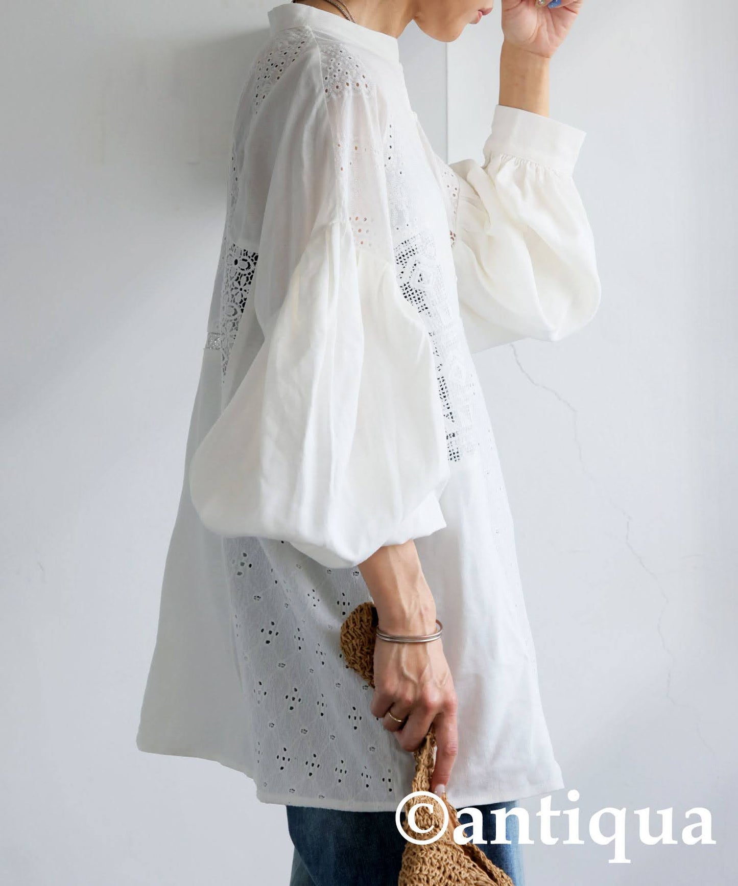 Ladies Lace Docking Shirt