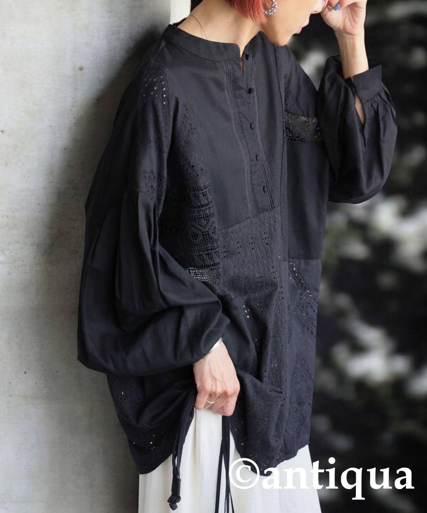 Ladies Lace Docking Shirt