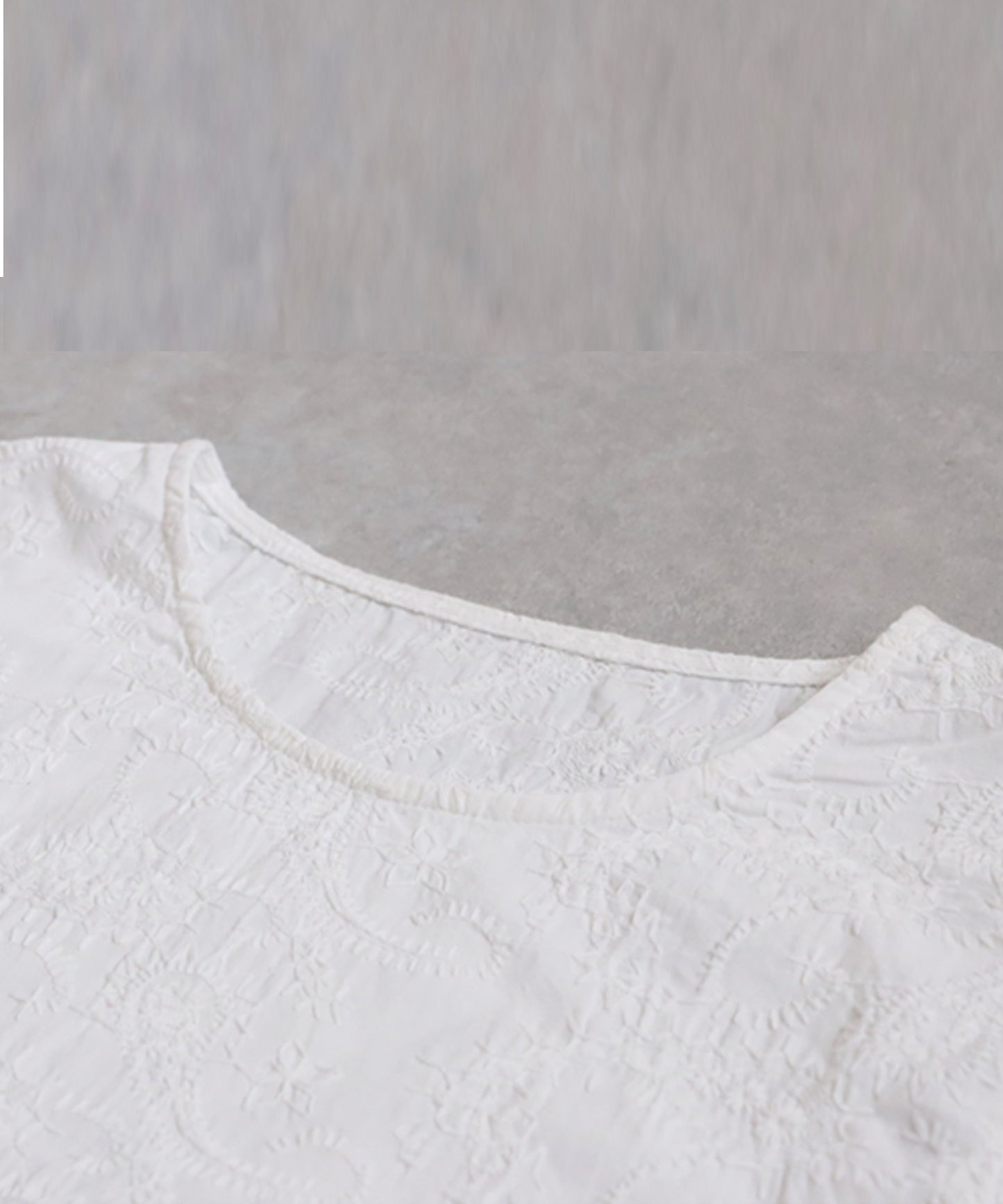 Ladies Paisley Embroidered Dolman Top