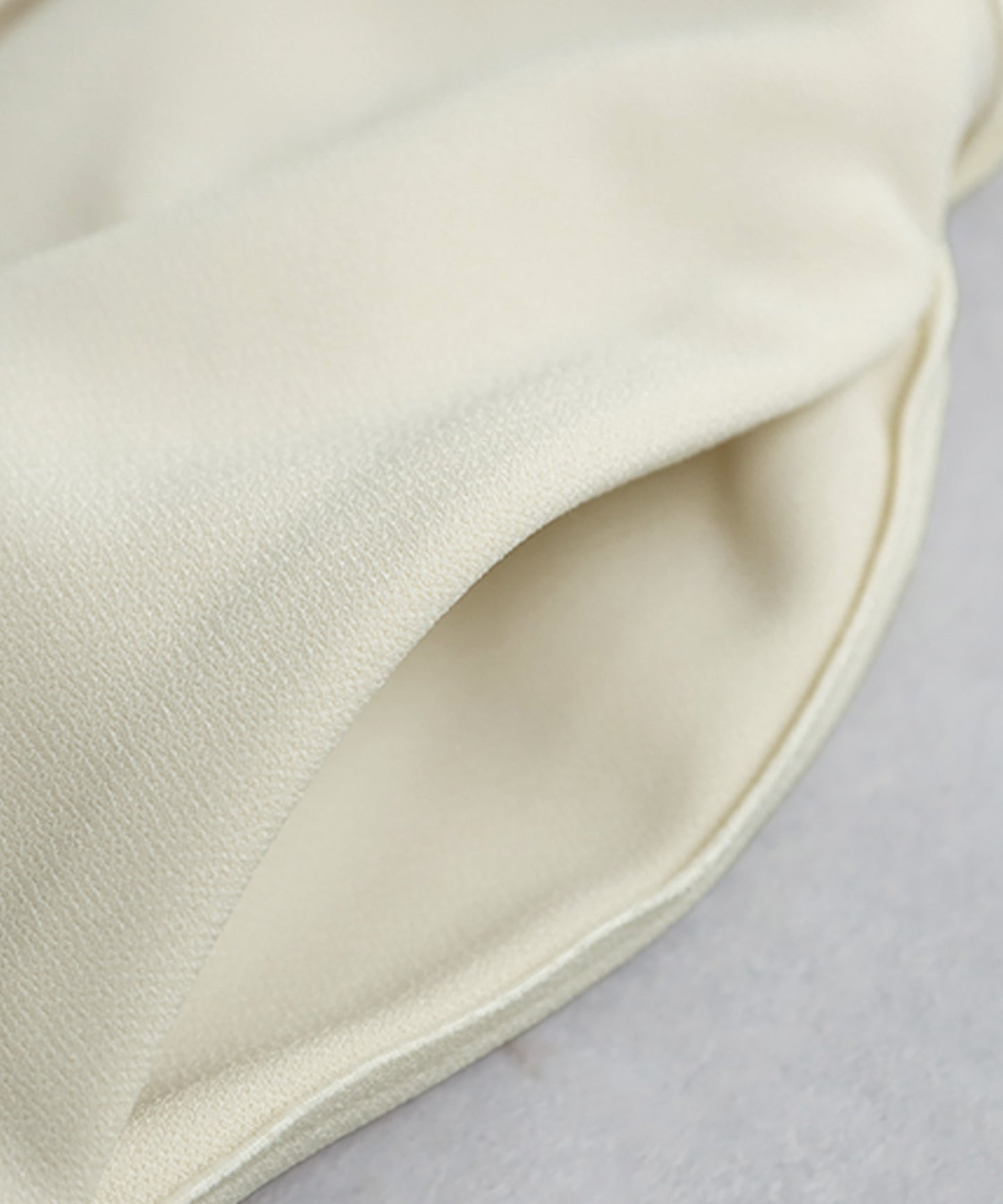 Fleece-Lined Georgette Wide-Leg Pants Ladies