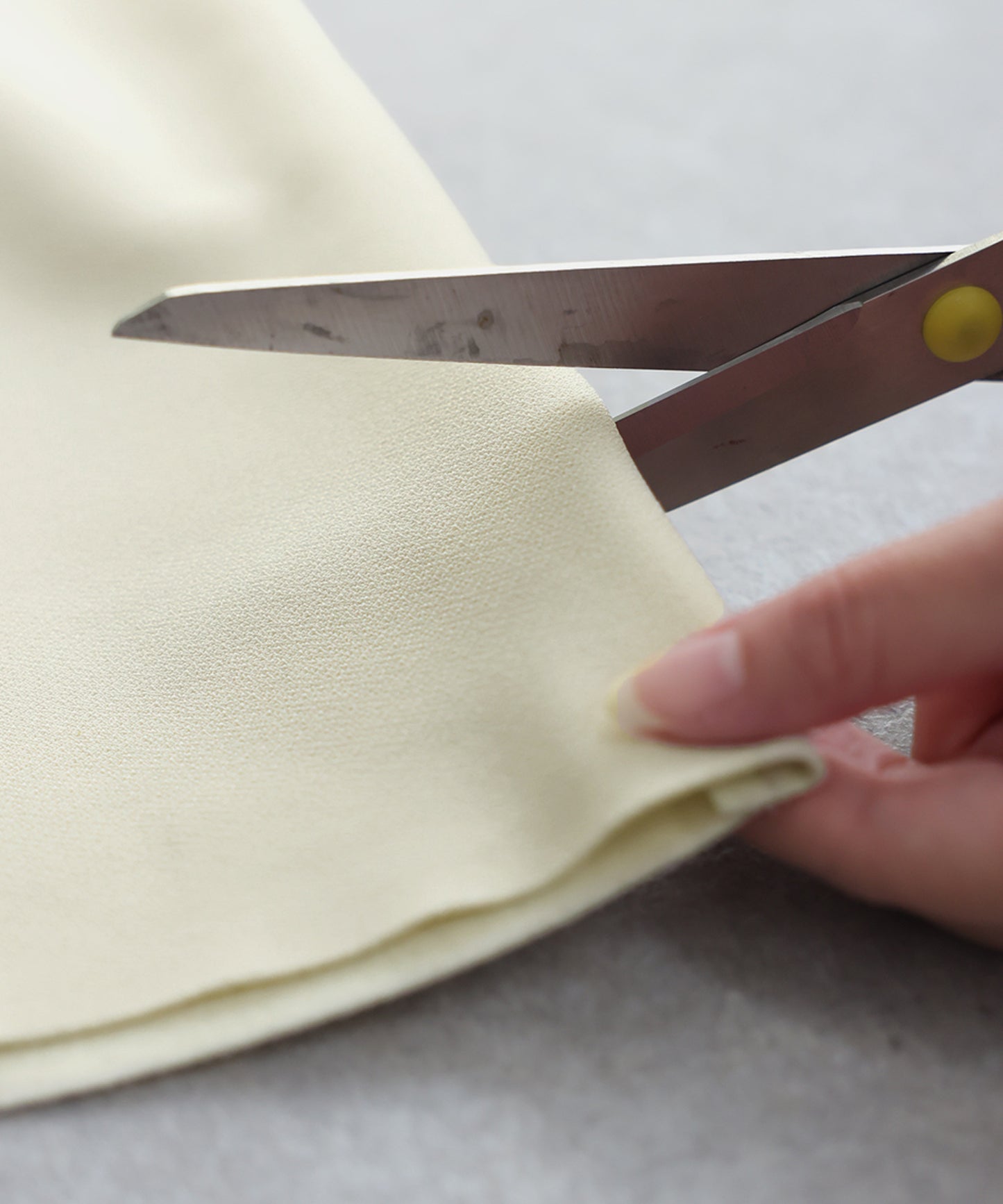 Fleece-Lined Georgette Wide-Leg Pants Ladies