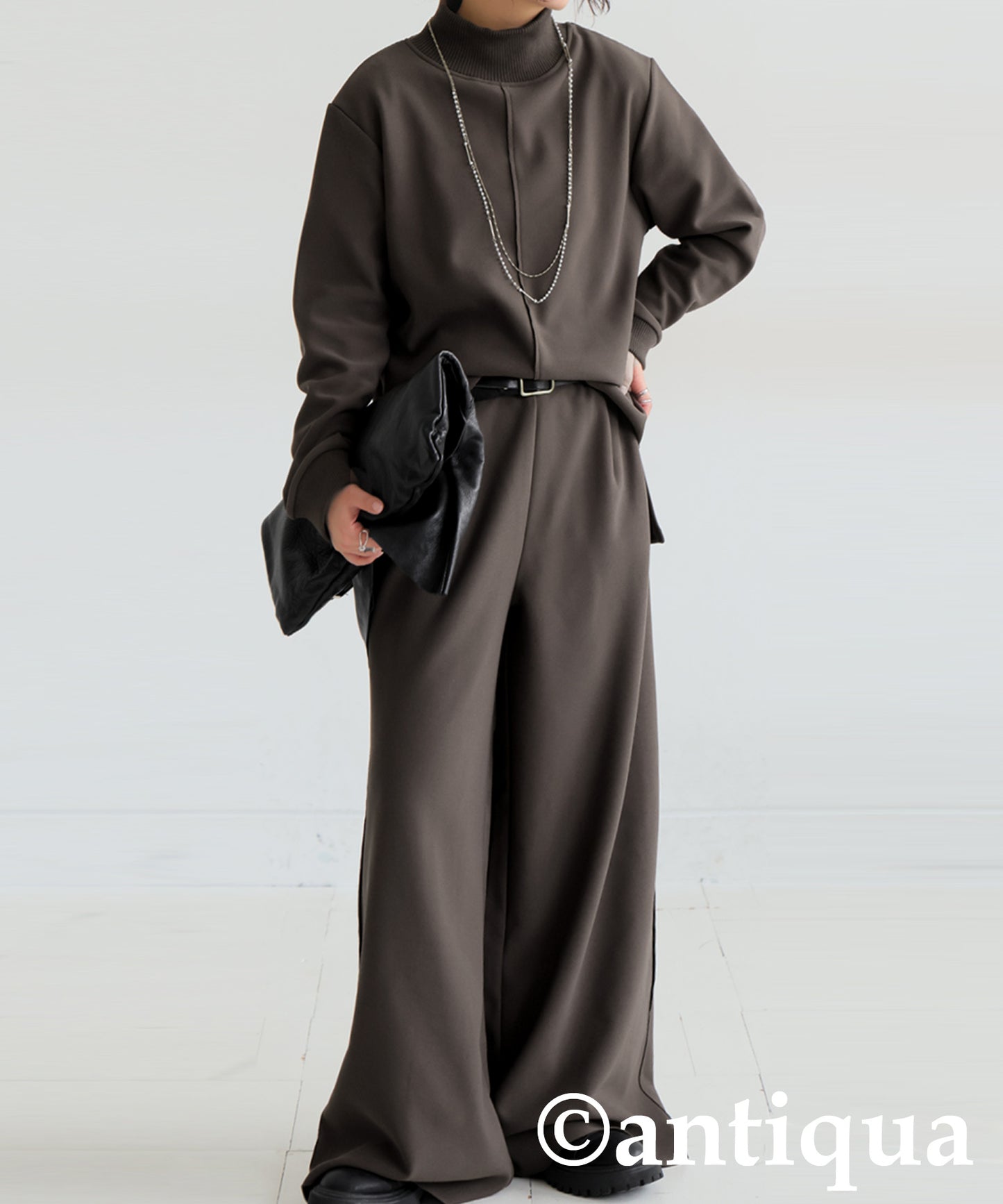 Mock Neck Pullover Ladies