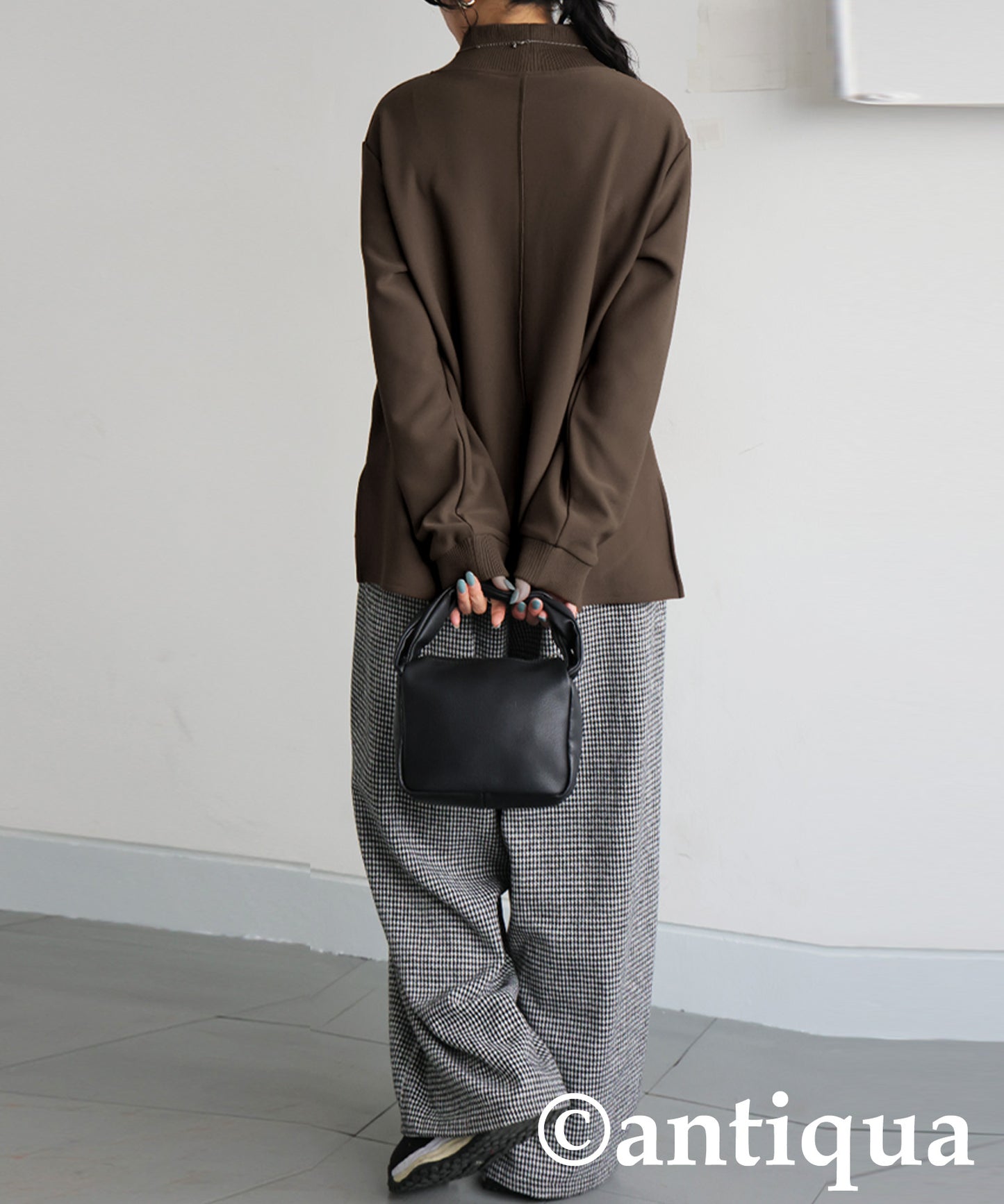 Mock Neck Pullover Ladies