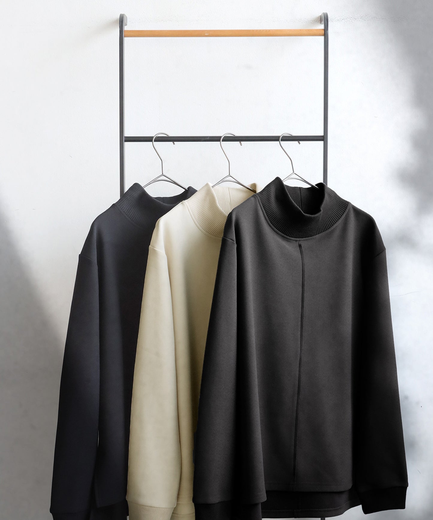 Mock Neck Pullover Ladies