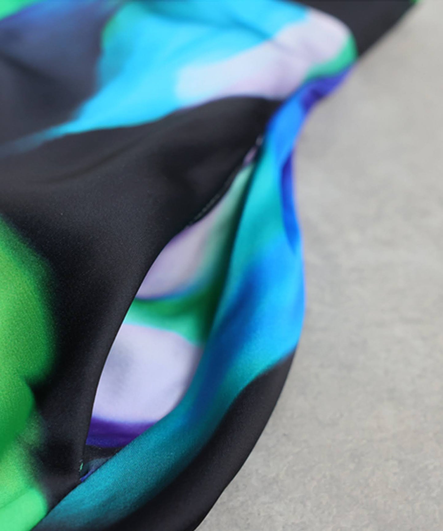 Art Pattern Flared Long Skirt Ladies