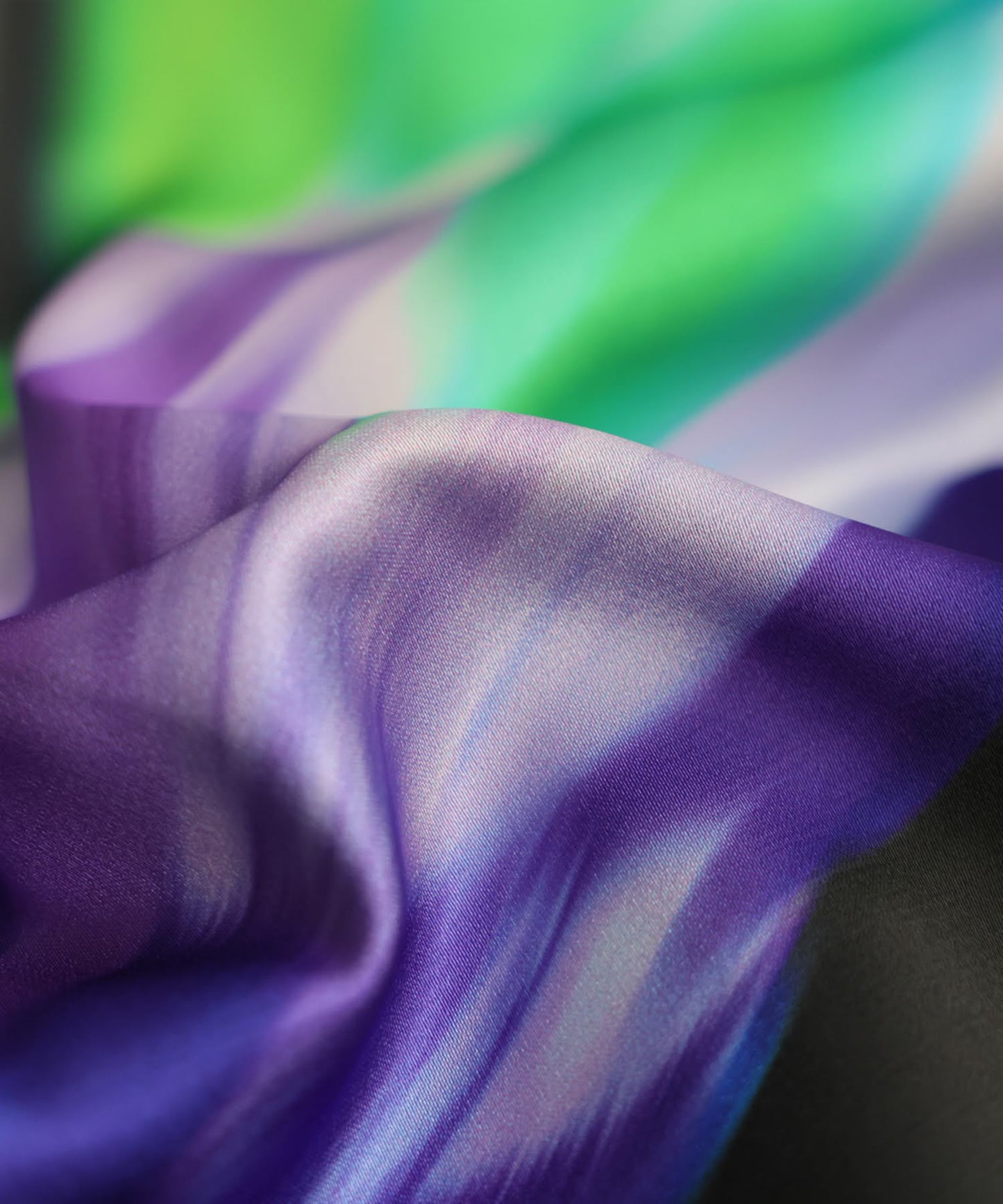 Art Pattern Flared Long Skirt Ladies