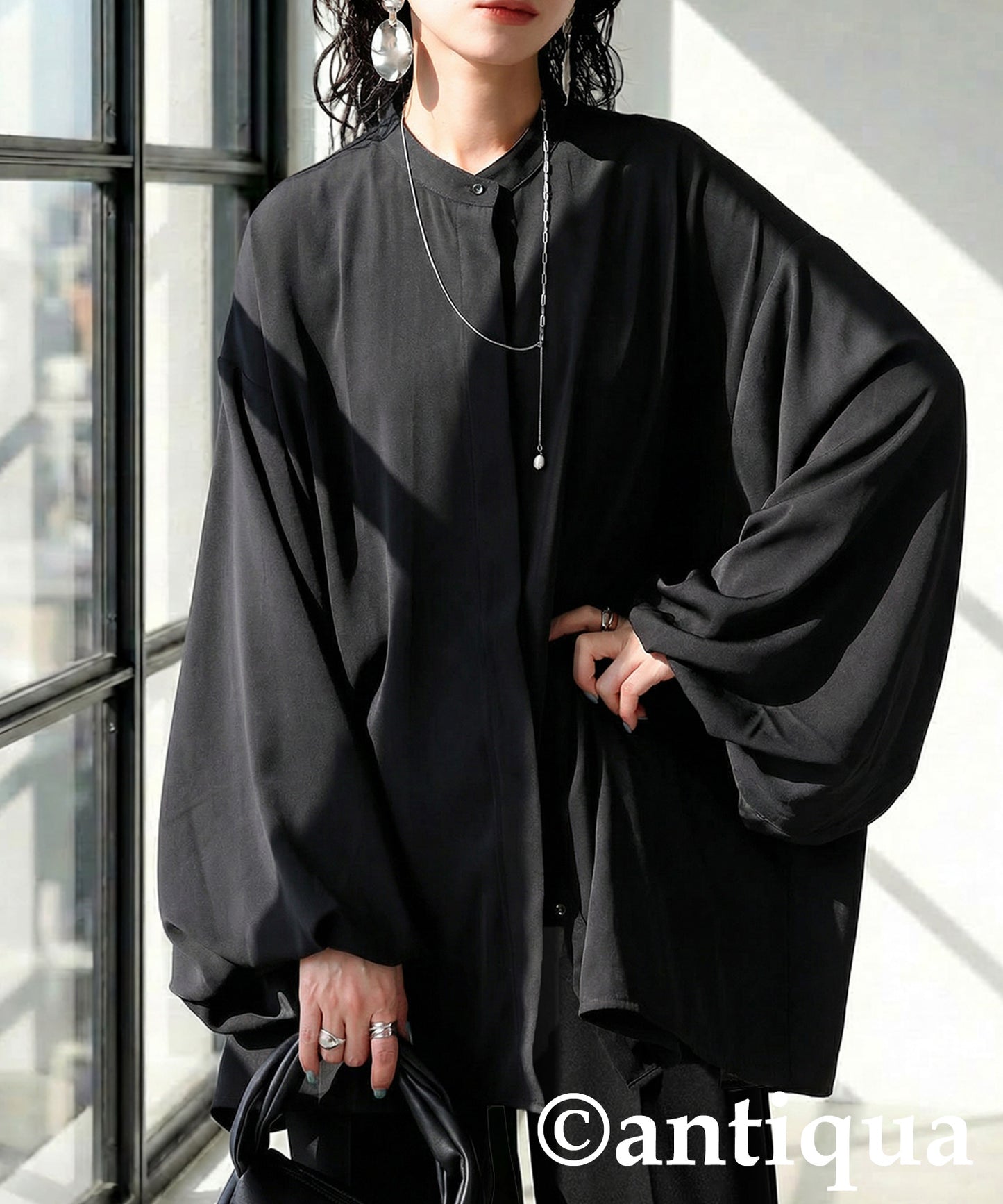 Balloon Sleeve Shirt Ladies