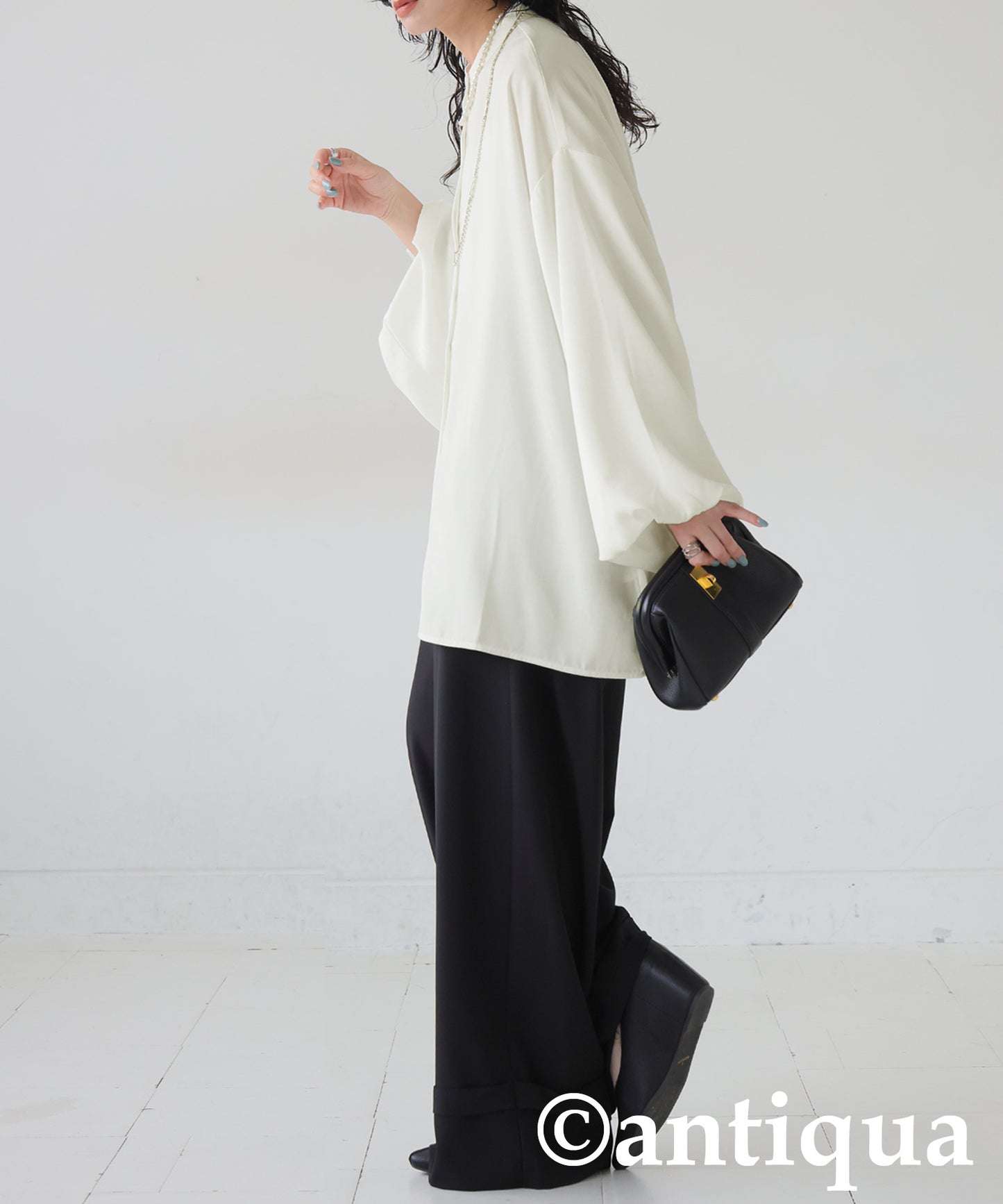 Balloon Sleeve Shirt Ladies