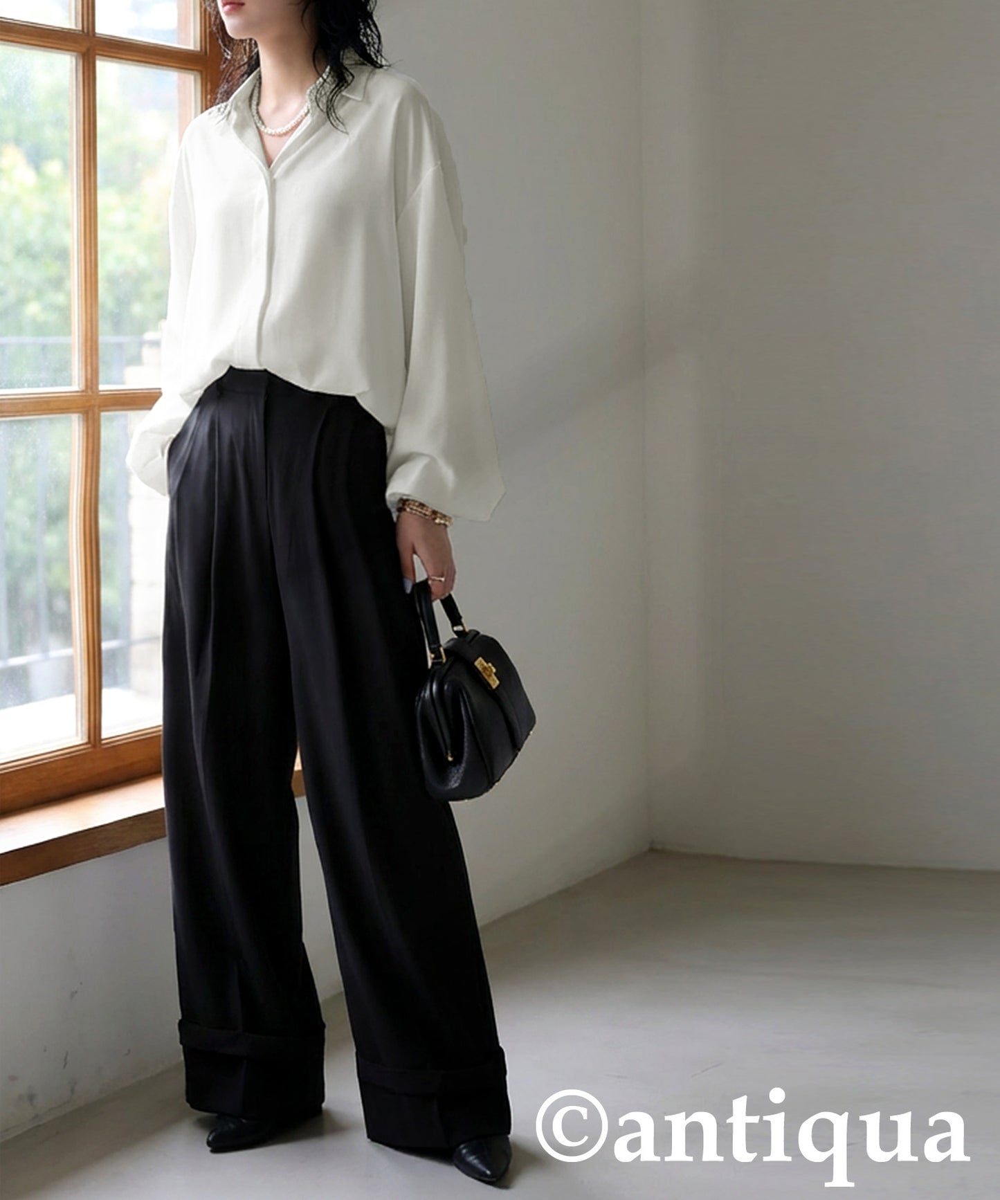 Balloon Sleeve Shirt Ladies