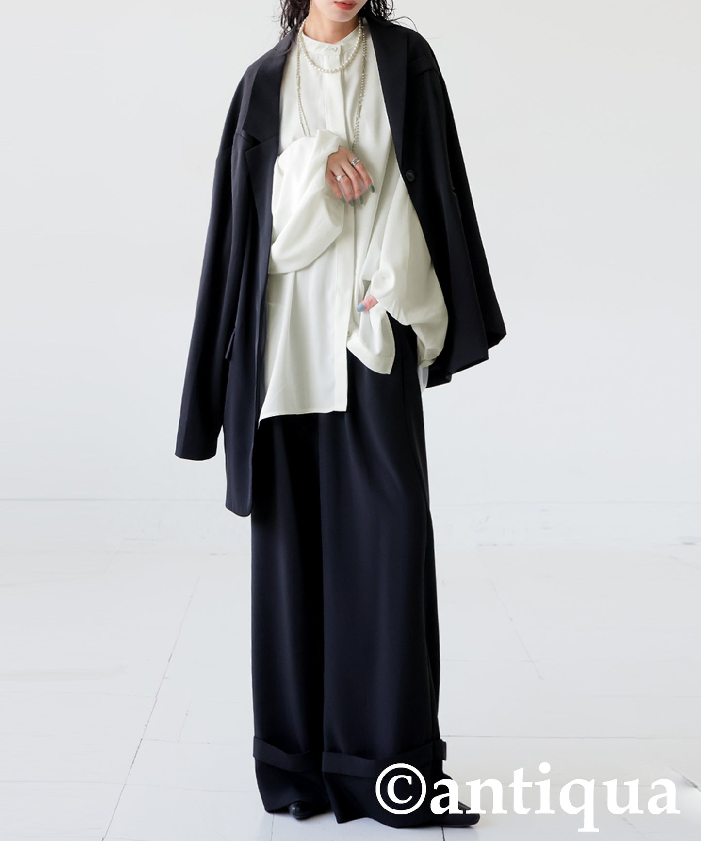 Balloon Sleeve Shirt Ladies