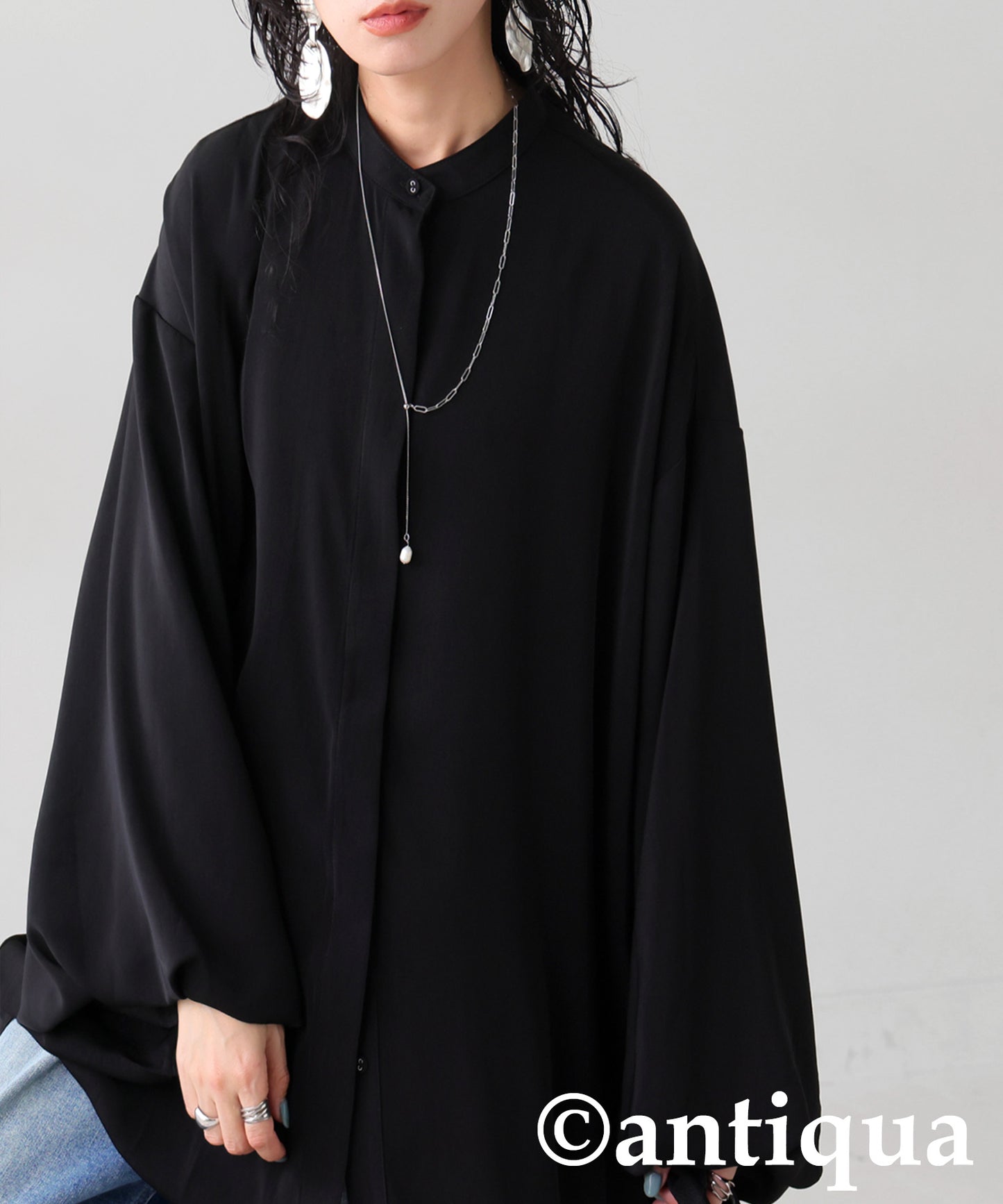 Balloon Sleeve Shirt Ladies