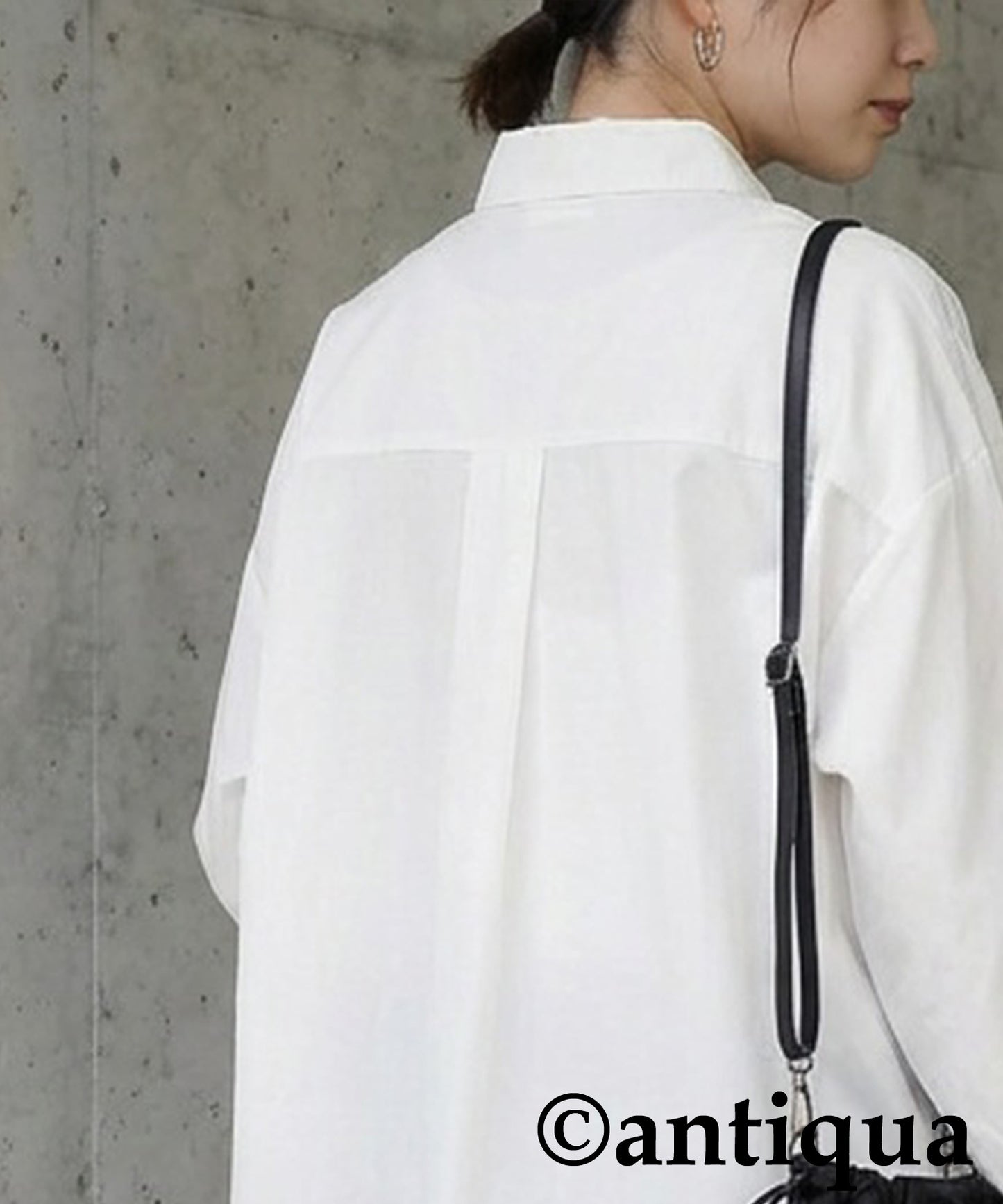 Design Button Shirt Dress Ladies