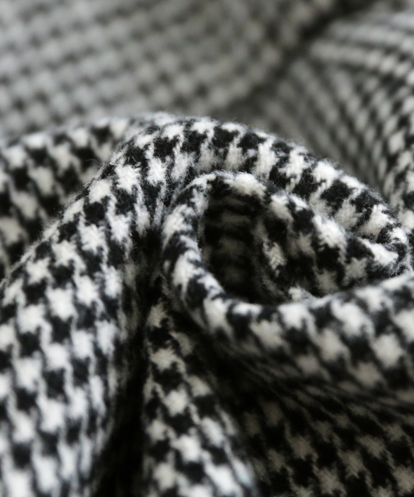 Houndstooth Pattern Sarouel Pants Ladies