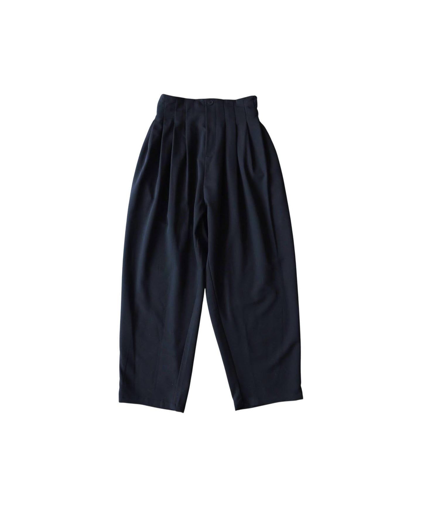 Wide-Leg Pleated Pants Ladies
