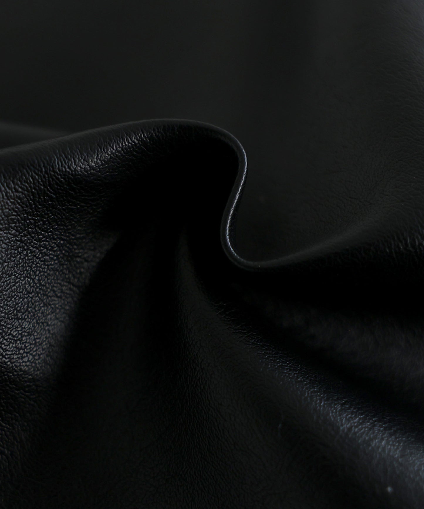 Eyelet Design Faux Leather Skirt Ladies