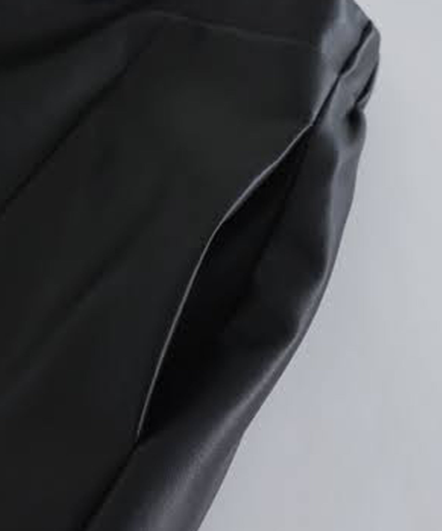 Eyelet Design Faux Leather Skirt Ladies