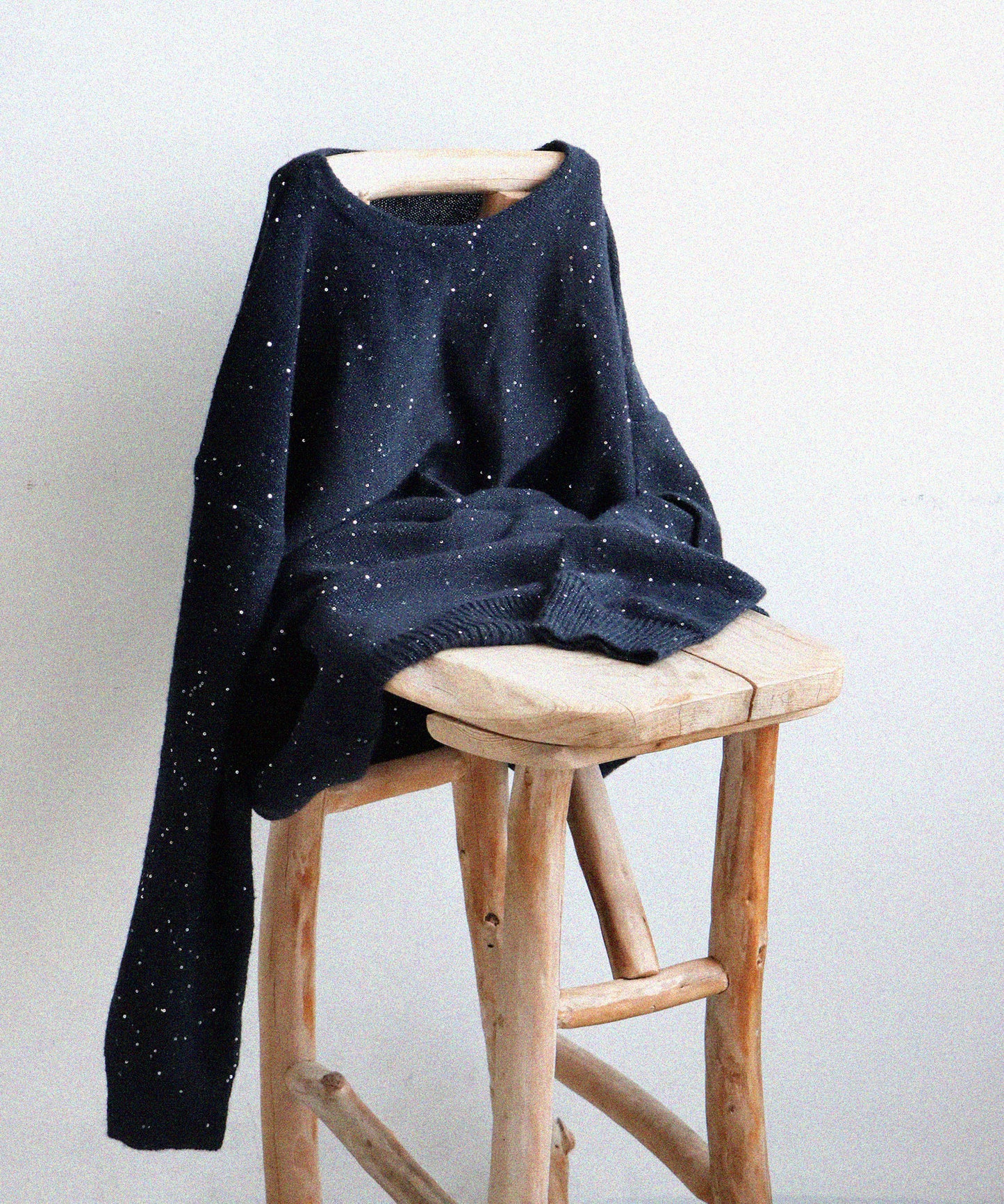 Starry Sky Glitter Knit Ladies