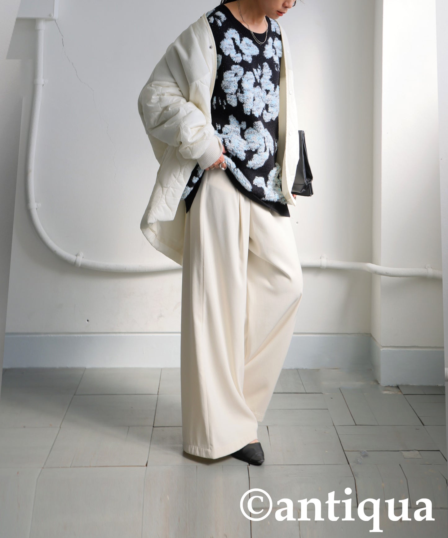 Nuance Pattern Design Knit Ladies
