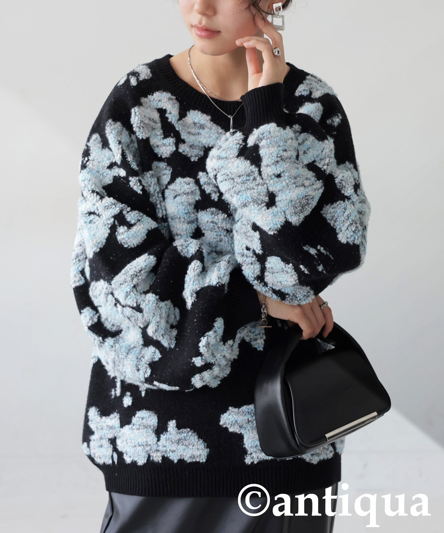 Nuance Pattern Design Knit Ladies