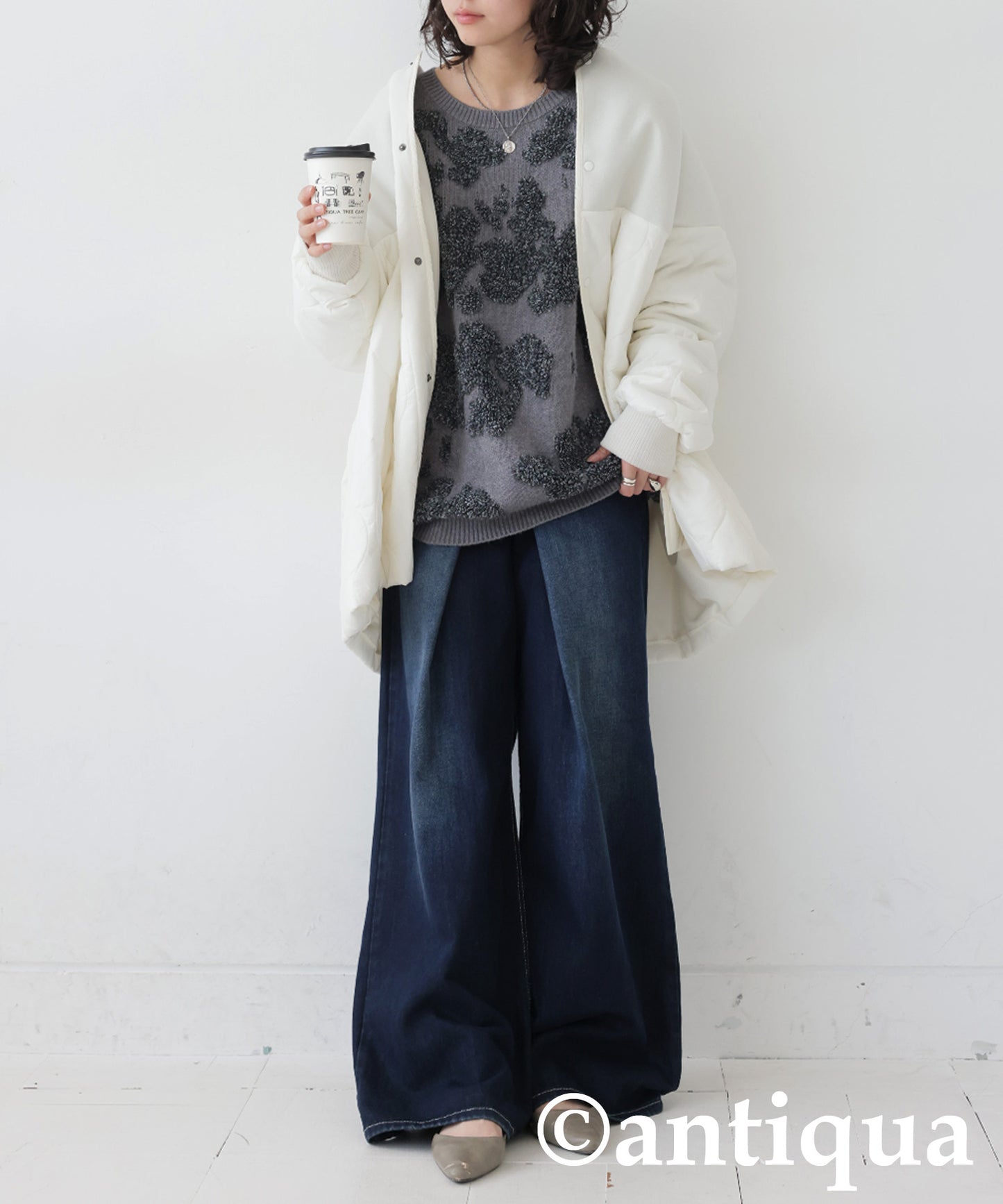 Nuance Pattern Design Knit Ladies