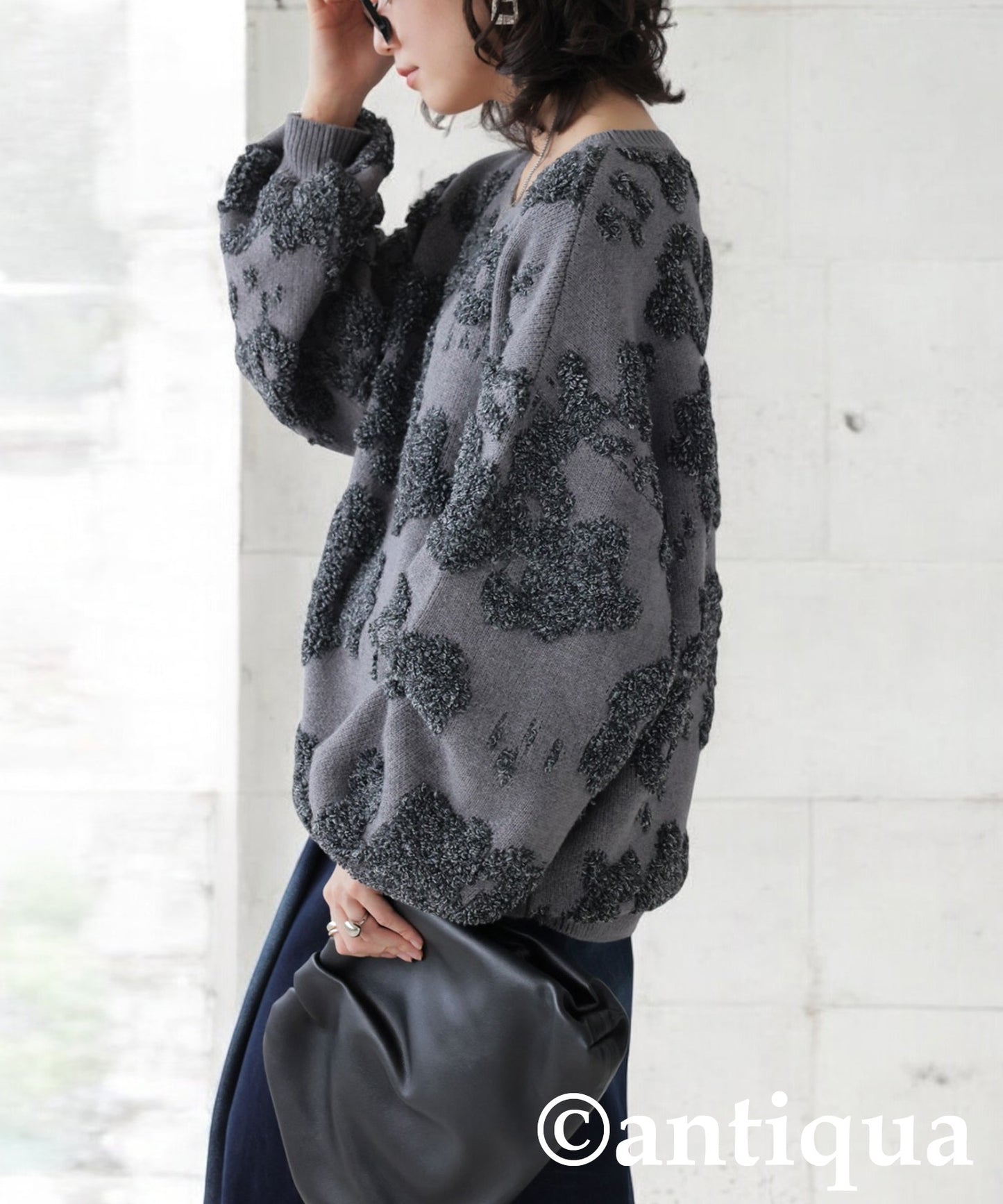 Nuance Pattern Design Knit Ladies