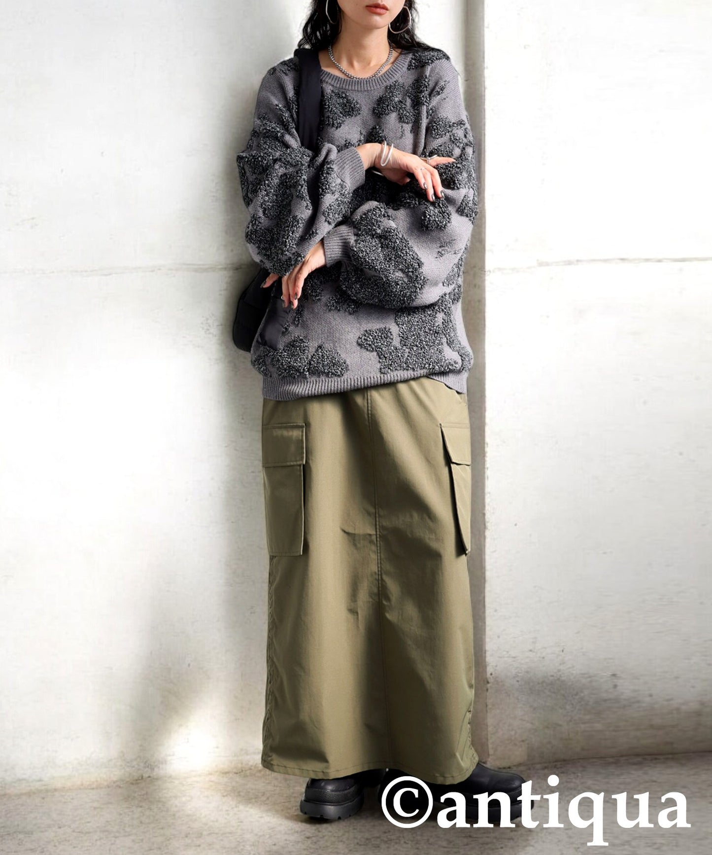 Nuance Pattern Design Knit Ladies