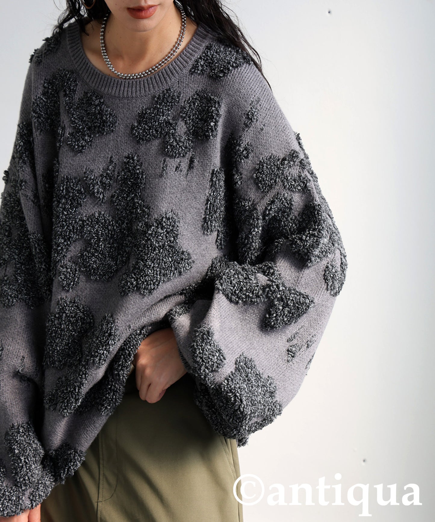 Nuance Pattern Design Knit Ladies