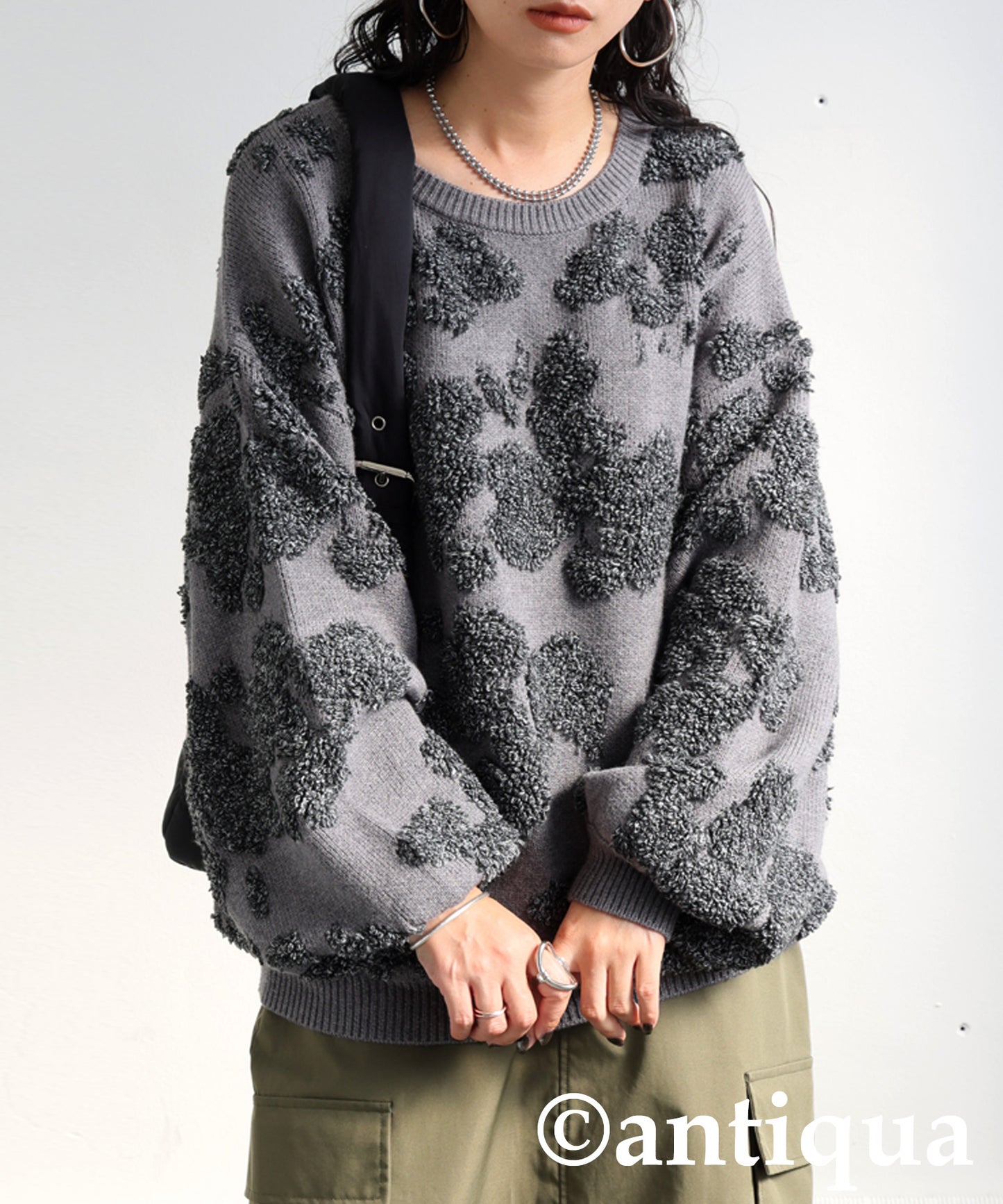 Nuance Pattern Design Knit Ladies