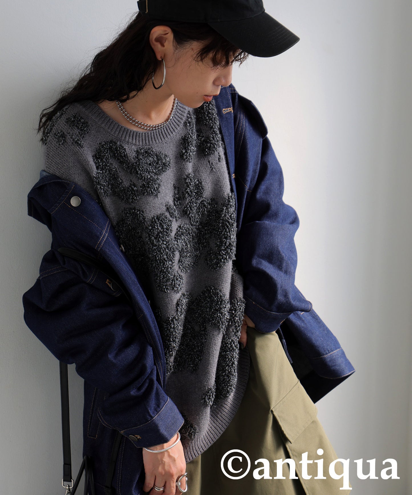 Nuance Pattern Design Knit Ladies