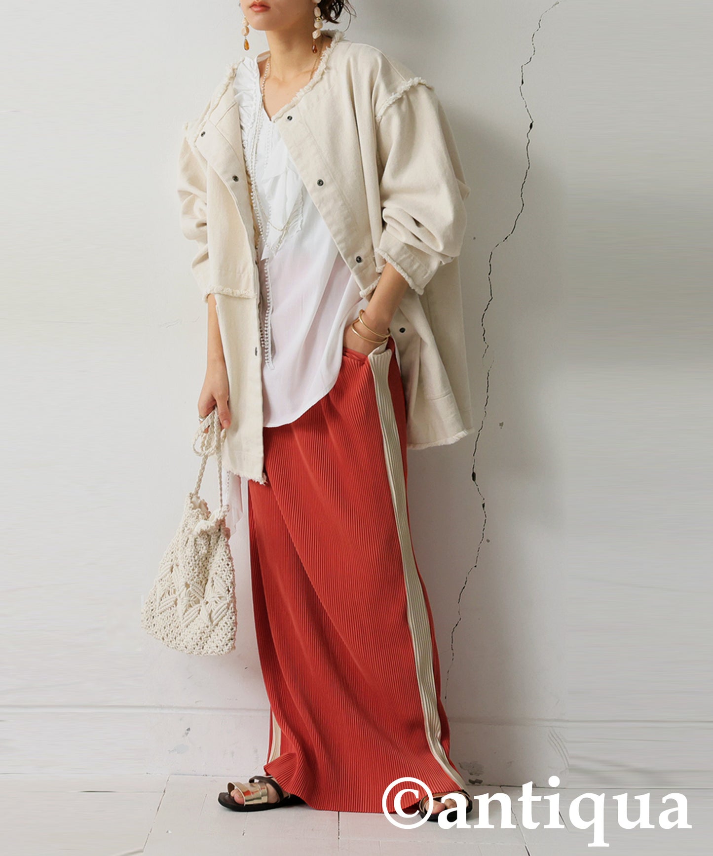 Fringe Denim Jacket Ladies