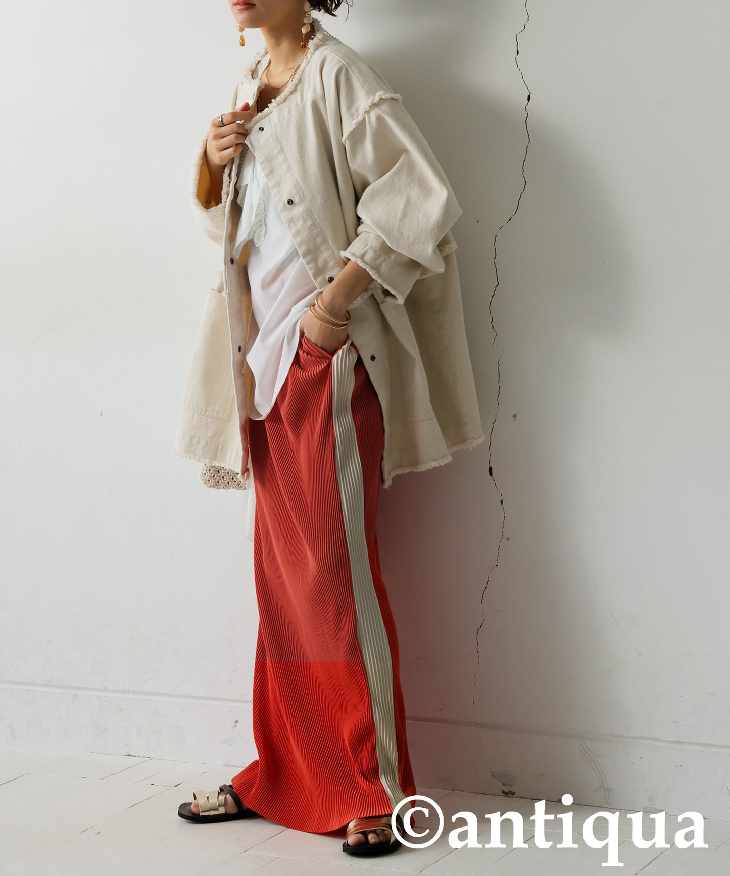 Fringe Denim Jacket Ladies