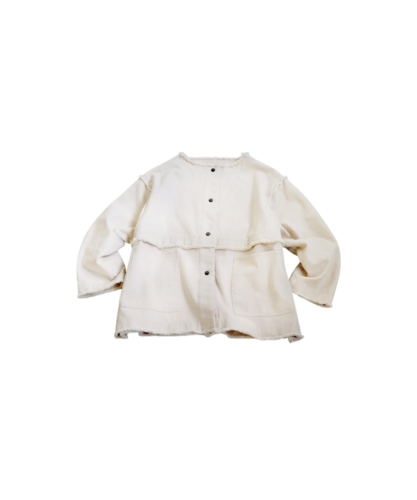 Fringe Denim Jacket Ladies