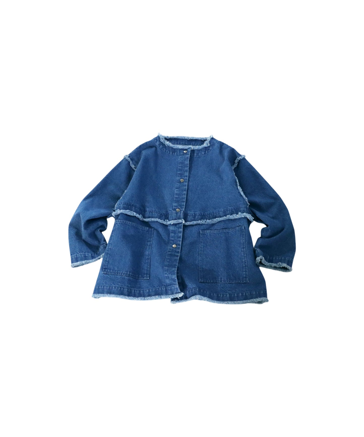 Fringe Denim Jacket Ladies