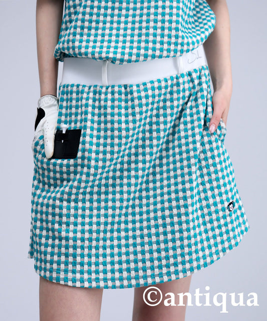 Salu. Ladies Checked Skirt