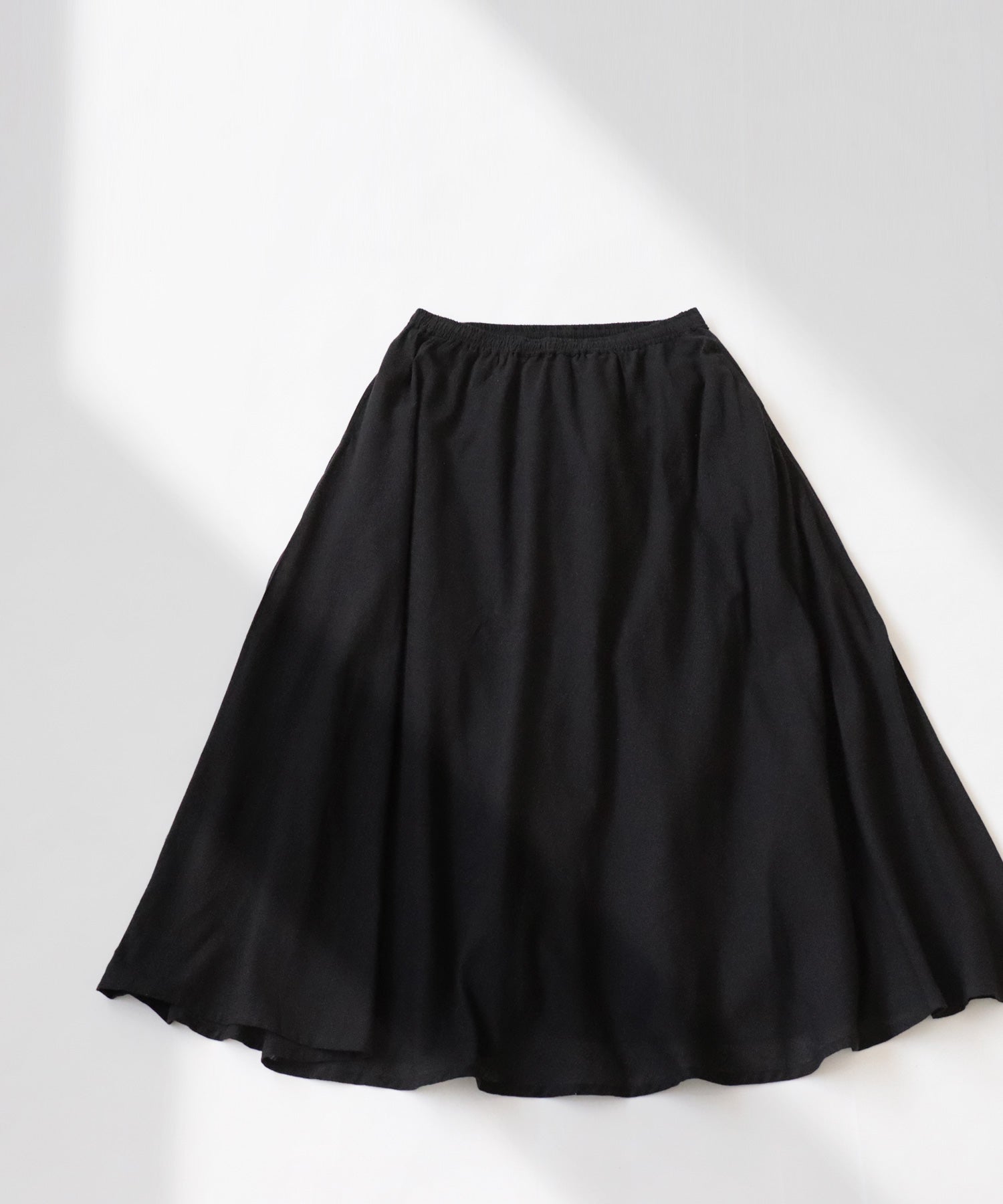 Black flare skirt india sale