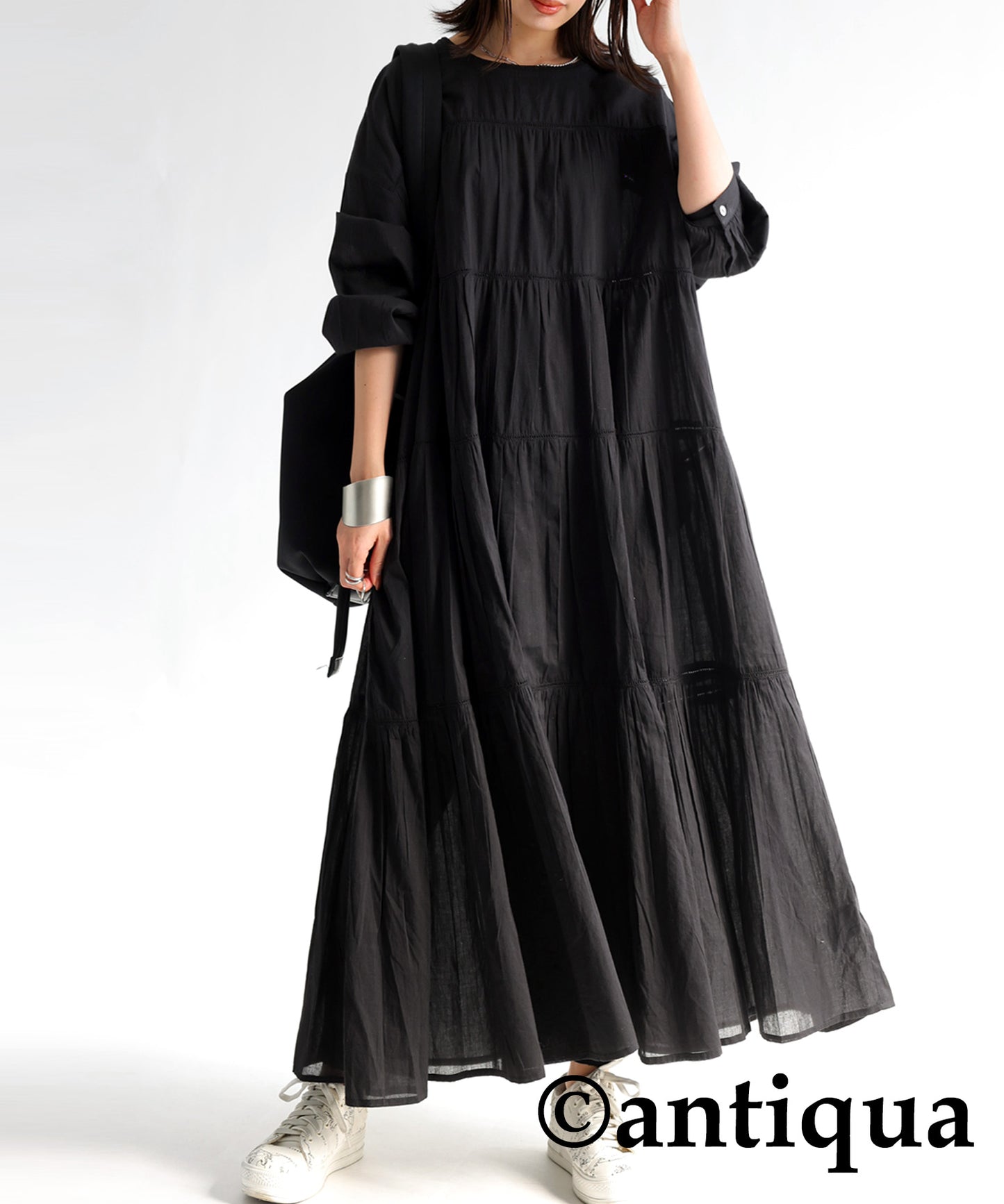 Indian Cotton Gathered Ladies Casual dress