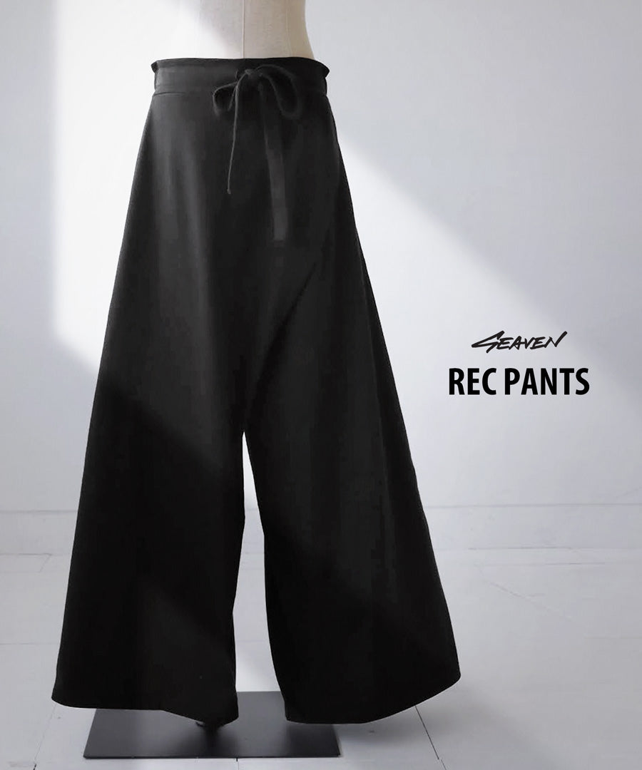 SEAVEN REC PANTS（Rectangle）full-lenghth pants