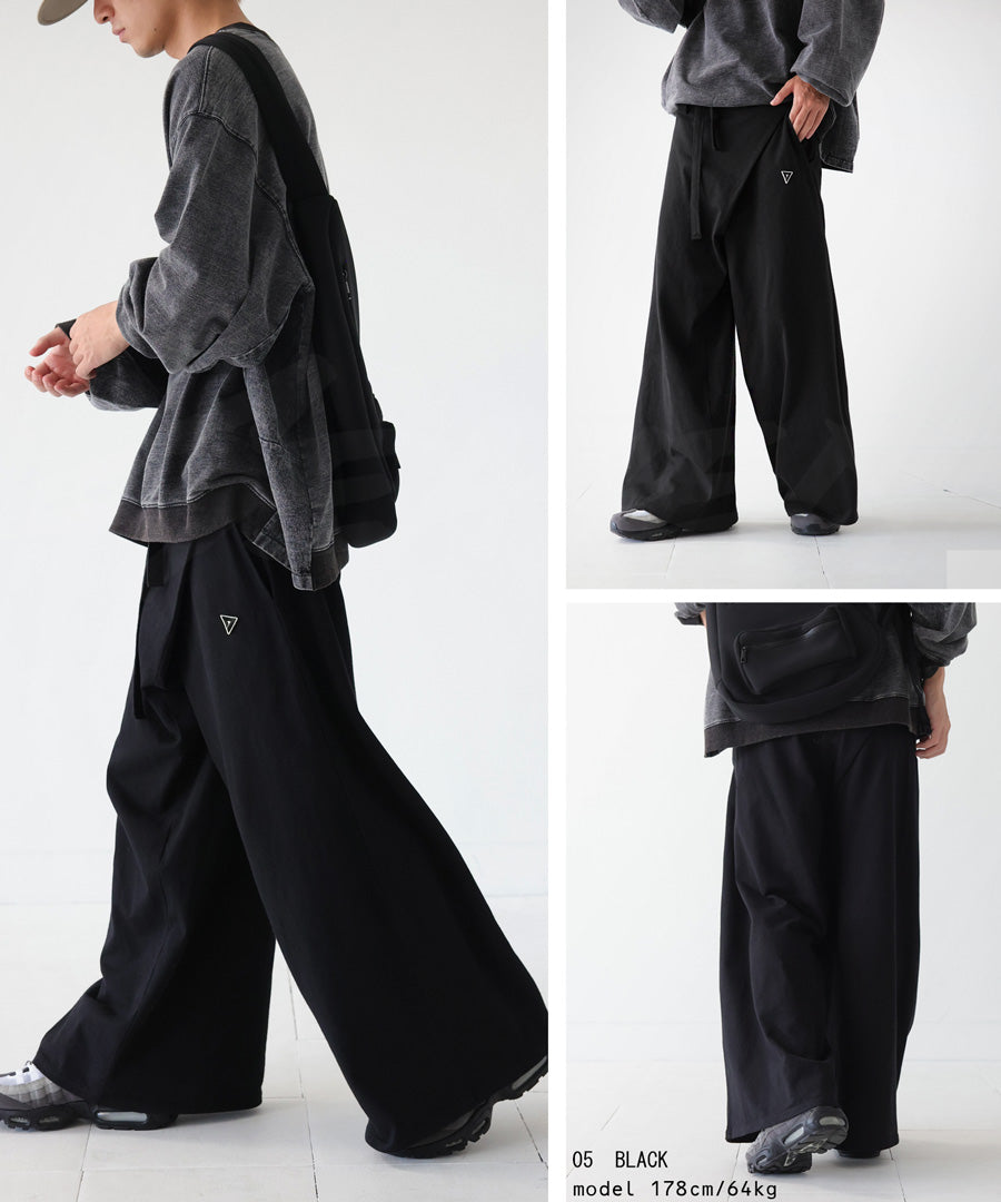 SEAVEN REC PANTS（Rectangle）full-lenghth pants