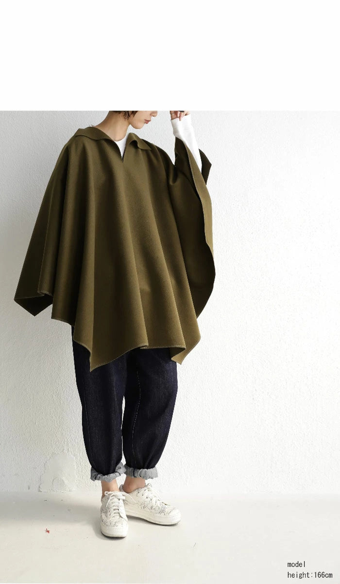 SEAVEN Arrow Poncho Unisex