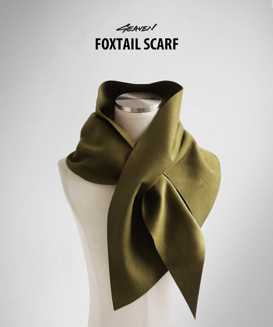 SEAVEN FOXTAIL SCARF Fox tail Scarf