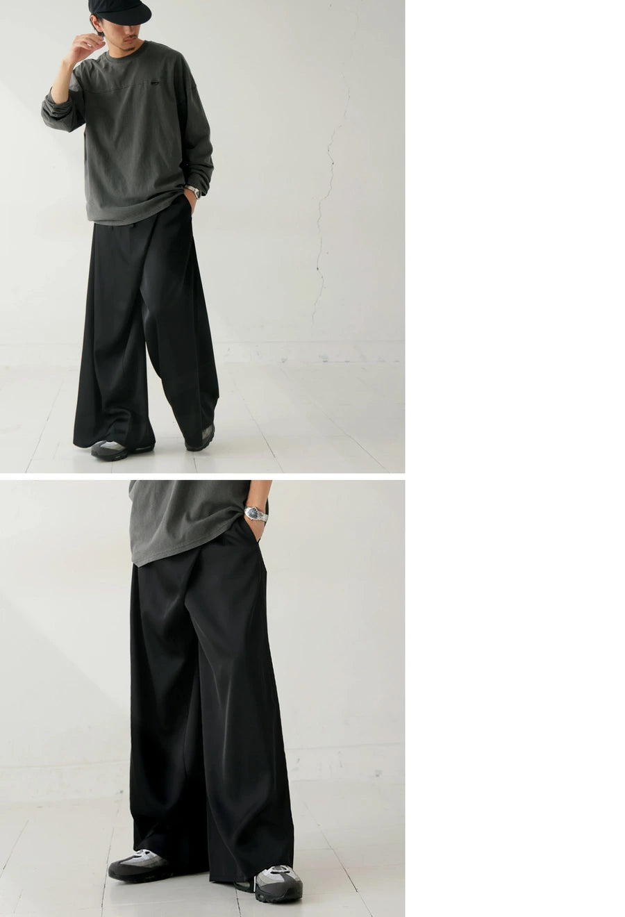 SEAVEN SATEN REC PANTS Ladies