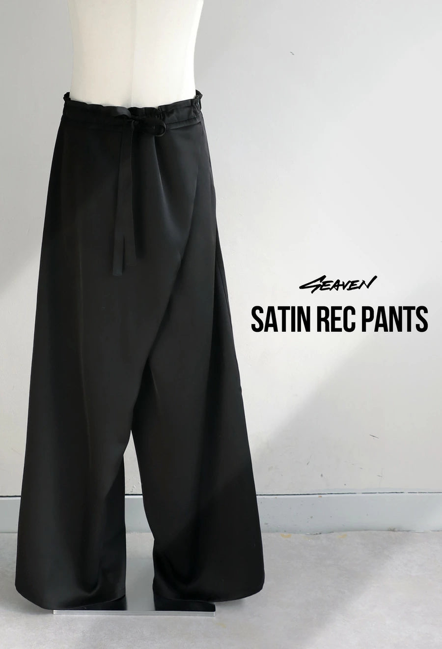 SEAVEN SATEN REC PANTS Ladies