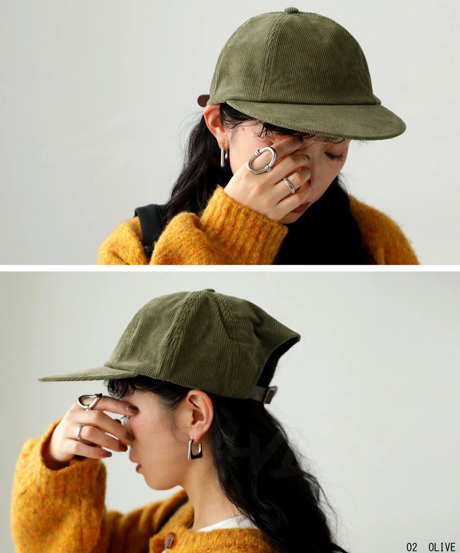 SEAVEN DUCK CAP Corduroy Duck Cap