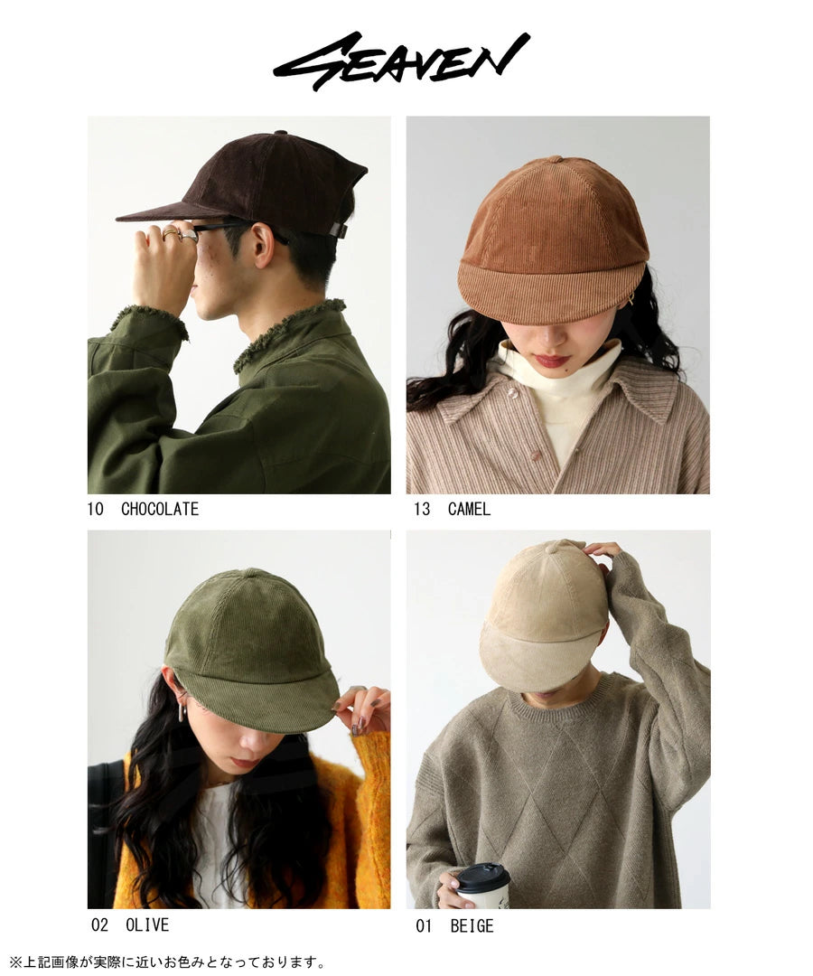 SEAVEN DUCK CAP Corduroy Duck Cap