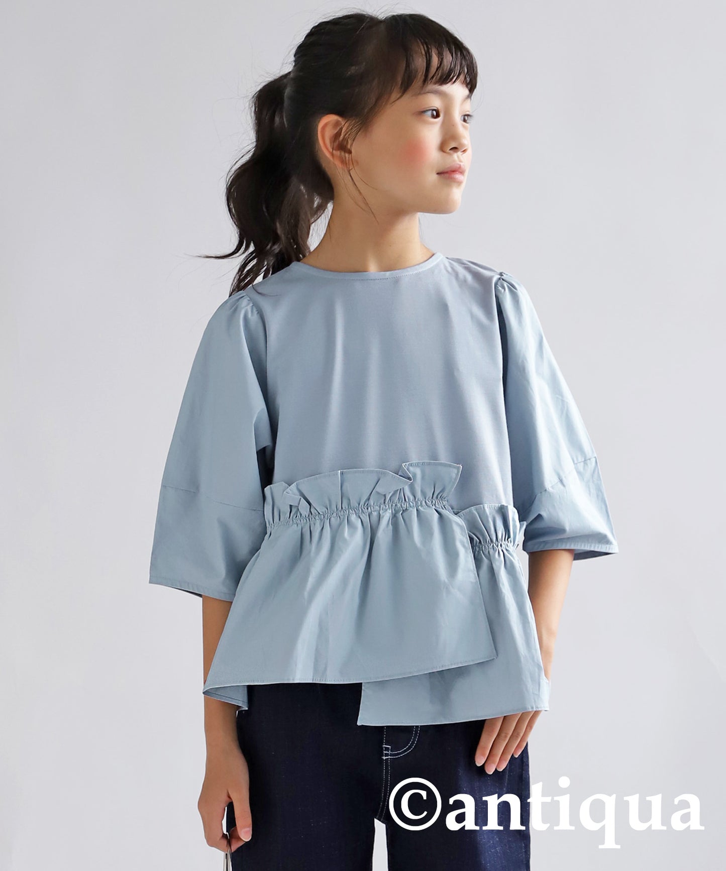 Docking Flare Gather Tops Kids