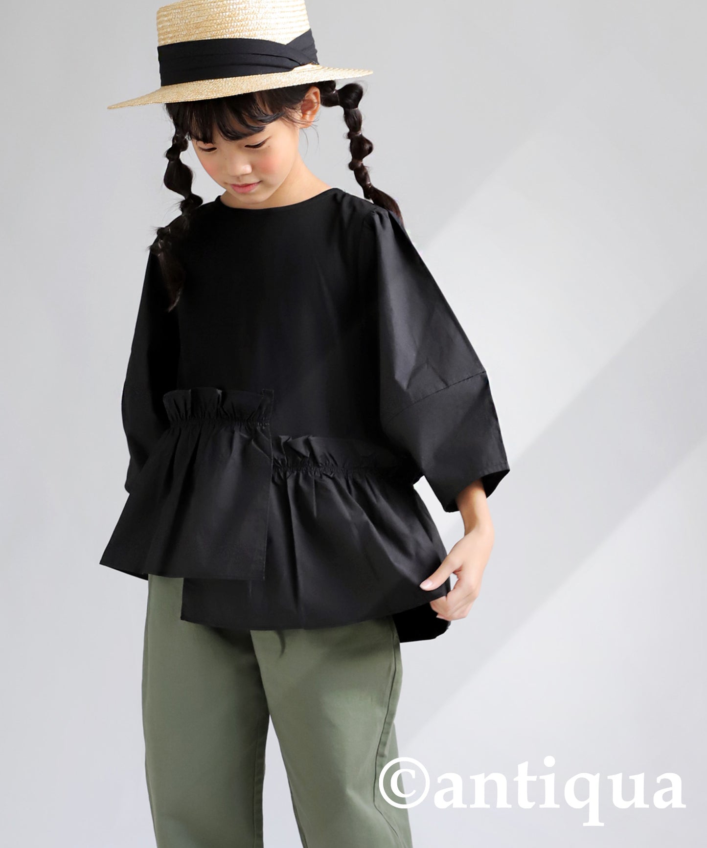 Docking Flare Gather Tops Kids