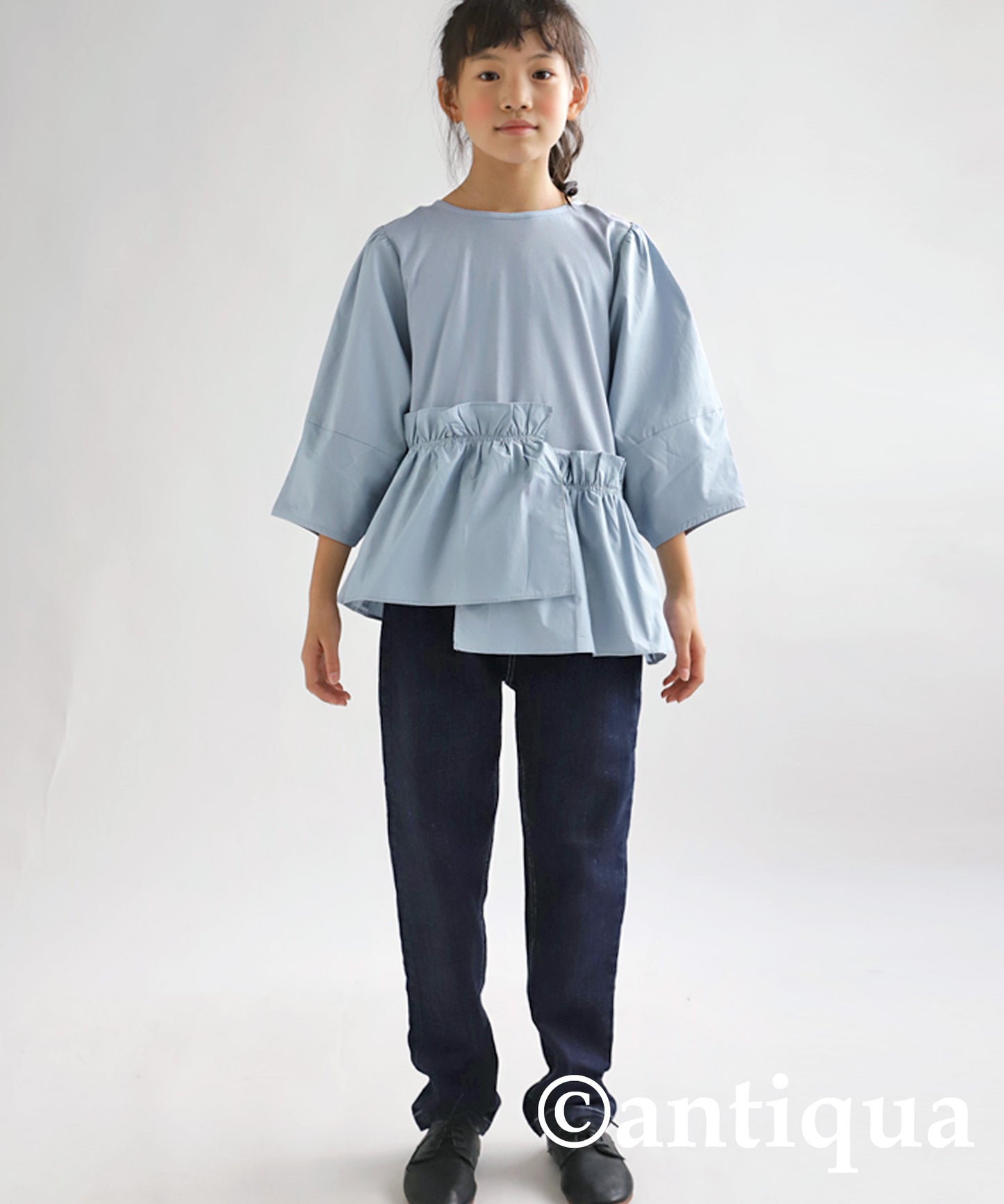 Docking Flare Gather Tops Kids