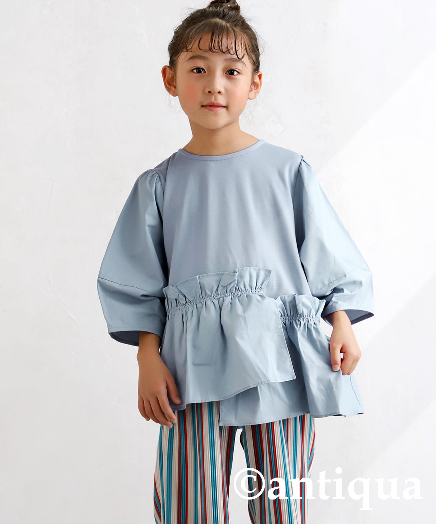 Docking Flare Gather Tops Kids