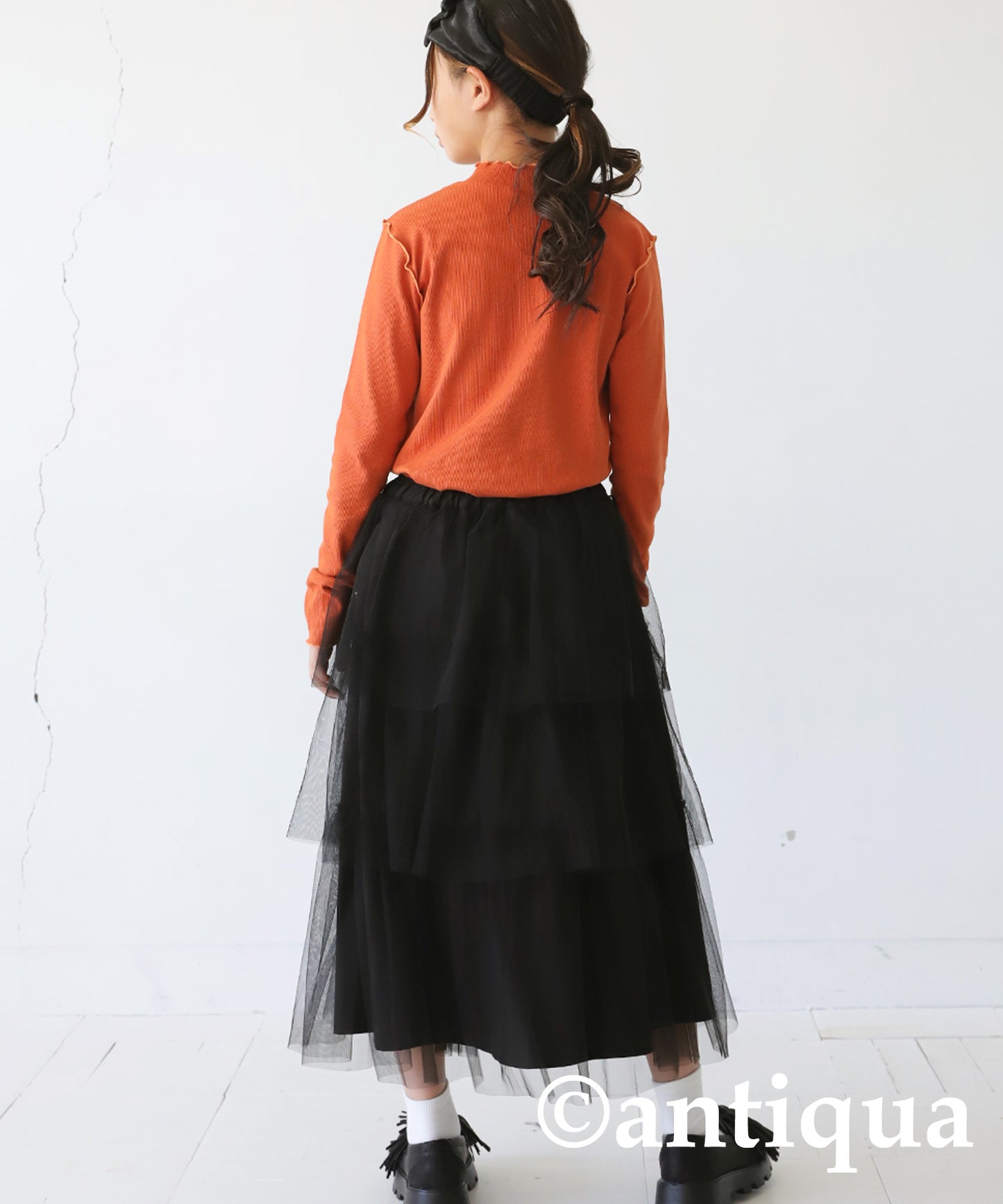 Gather tulle skirt Kids